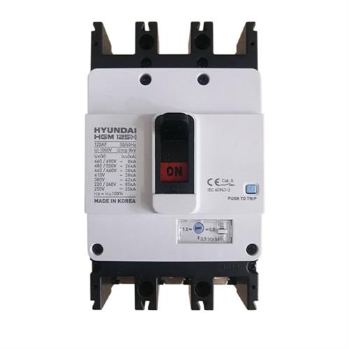MCCB HYUNDAI 3P 75A 38kA ( HGM125H-F )
